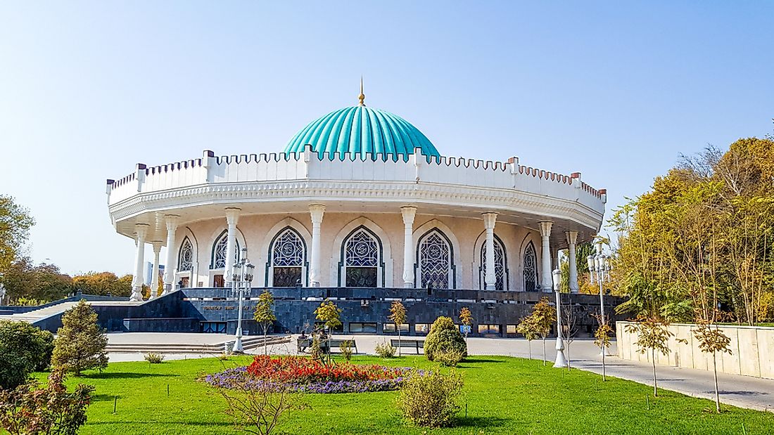 The Timurid Museum in Tashkent, Uzbekistan. Editorial credit: Marina Rich / Shutterstock.com. 
