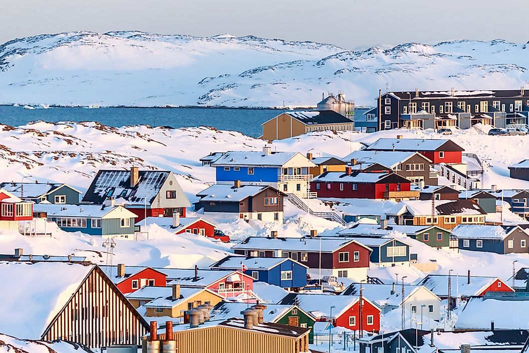 Nuuk is the capital of Greenland, which is the world's largest island.