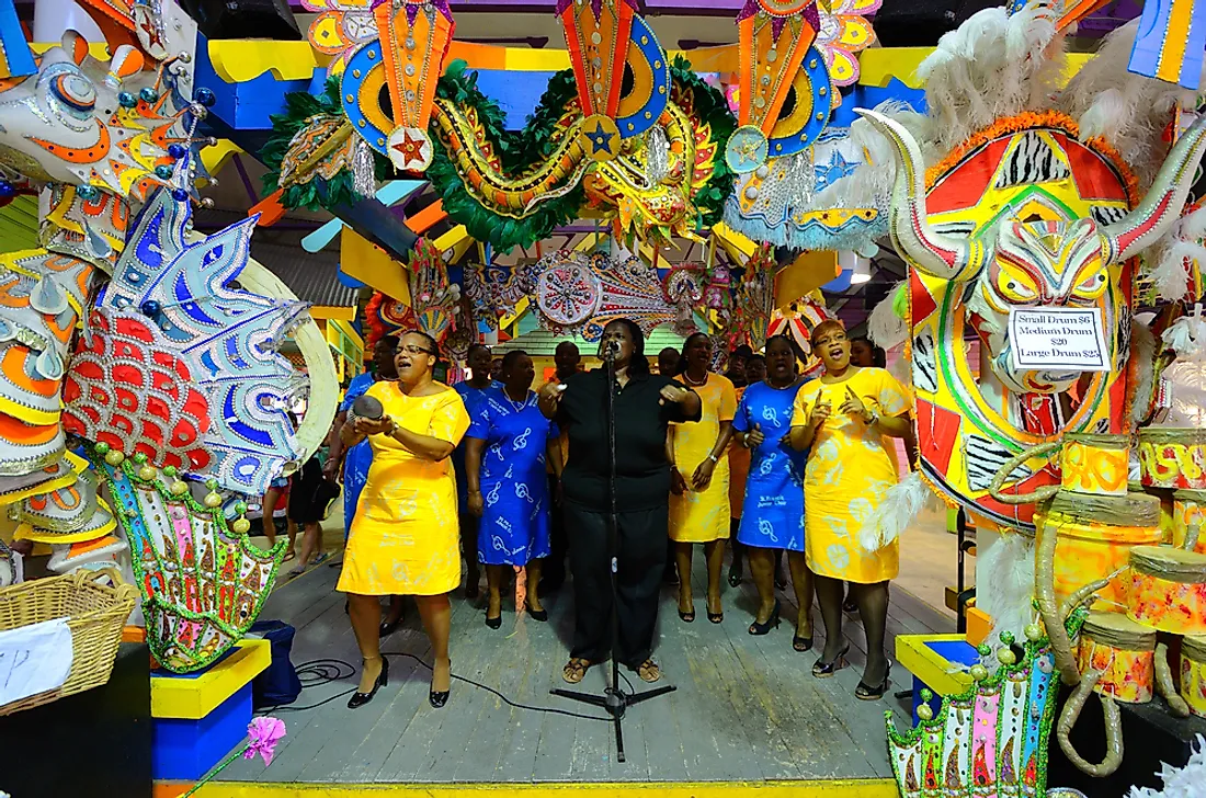 Gospel singers in the Bahamas. Editorial credit: Sean Pavone / Shutterstock.com. 