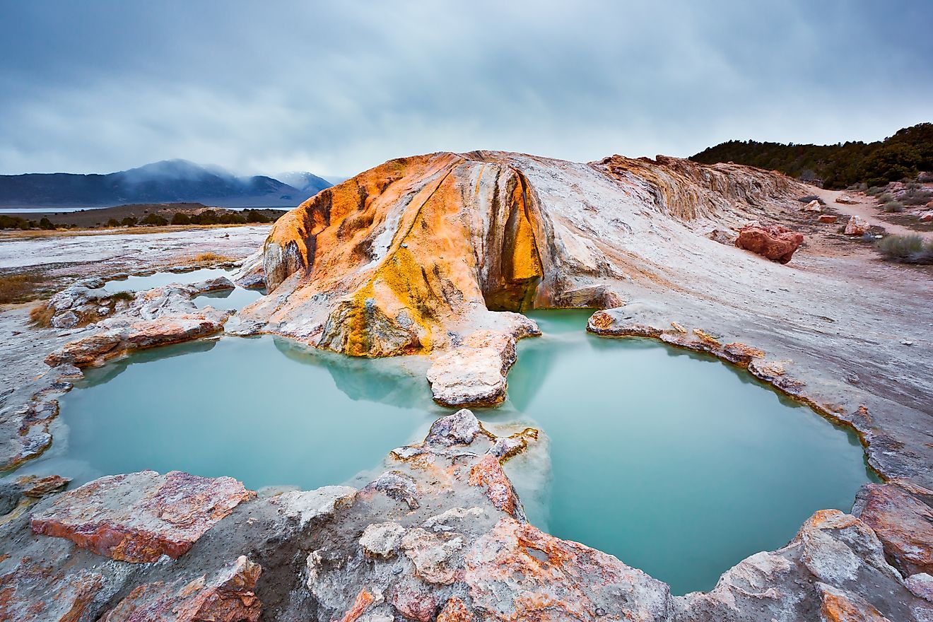 Travertine Hot Springs, Bridgeport, California, USA 