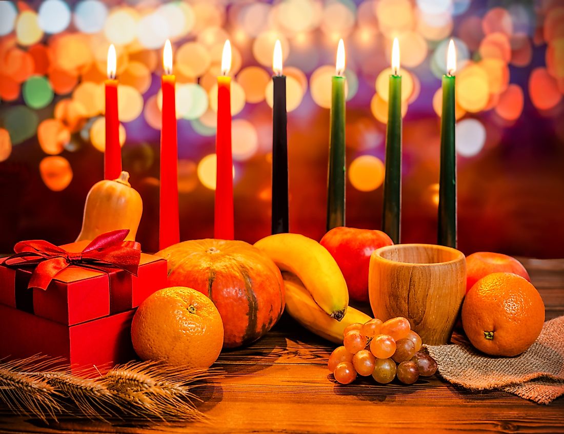 Symbols of Kwanzaa. 