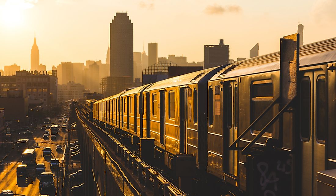 Almost 9 million people ride the New York City subway each workday.