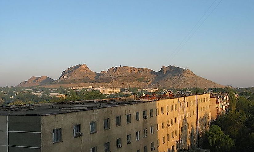 Sulaiman Too Sacred Mountain, a UNESCO World Heritage Site in Kyrgyzstan