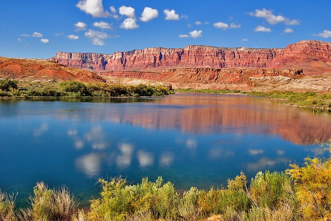 Colorado River is the sixth longest river in the United States and the longest river in Nevada. 