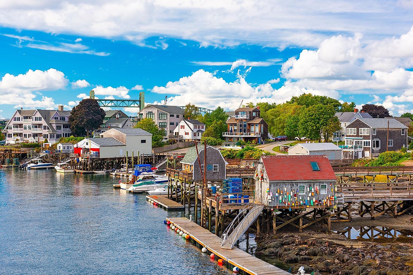 Portsmouth, New Hampshire, USA on the Piscataqua River.