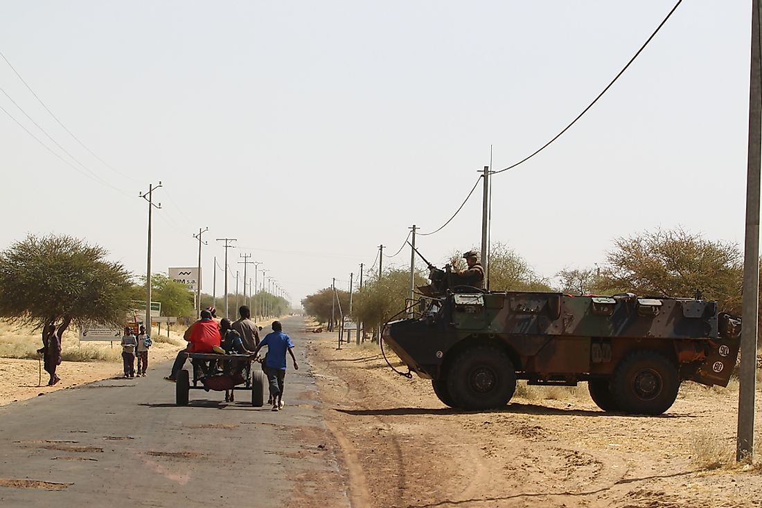 The Tuareg Rebellion was the beginning of the Northern mali conflict. Editorial credit: ymphotos / Shutterstock.com.