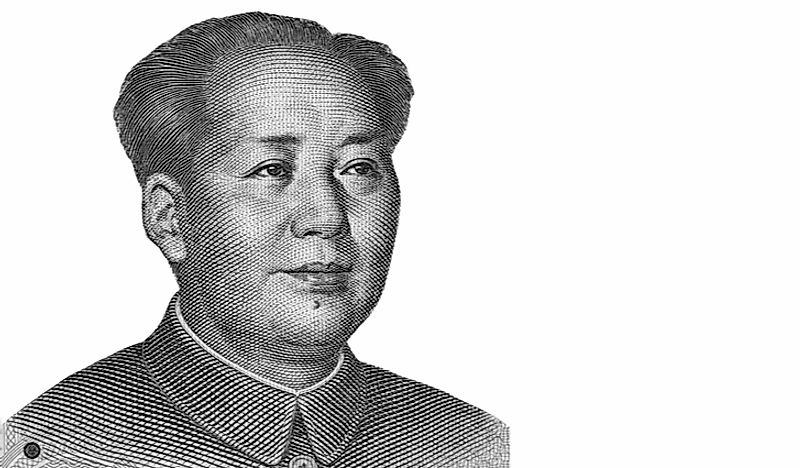Mao Zedong, the most famous of all Chinese communist leaders. 