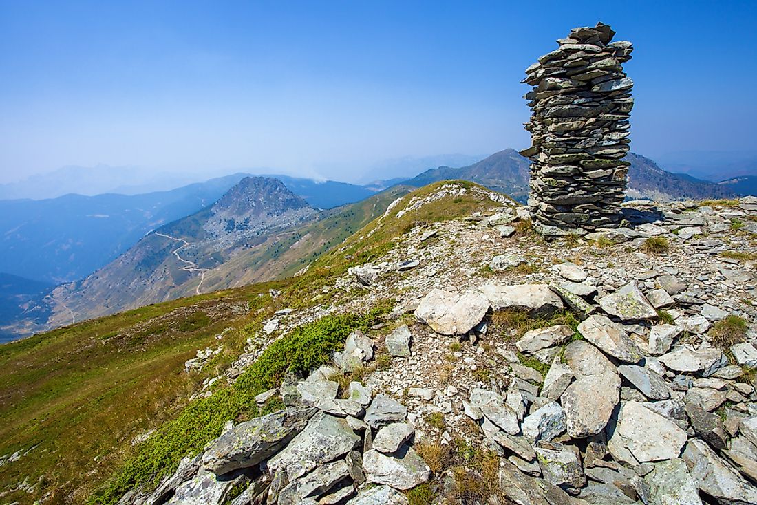 A mountain on the border of Montenegro, Kosovo, and Albania. 