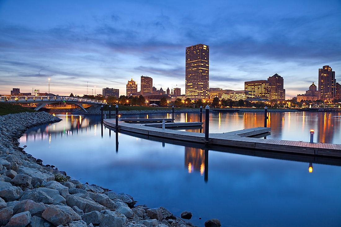 The Milwaukee skyline. 