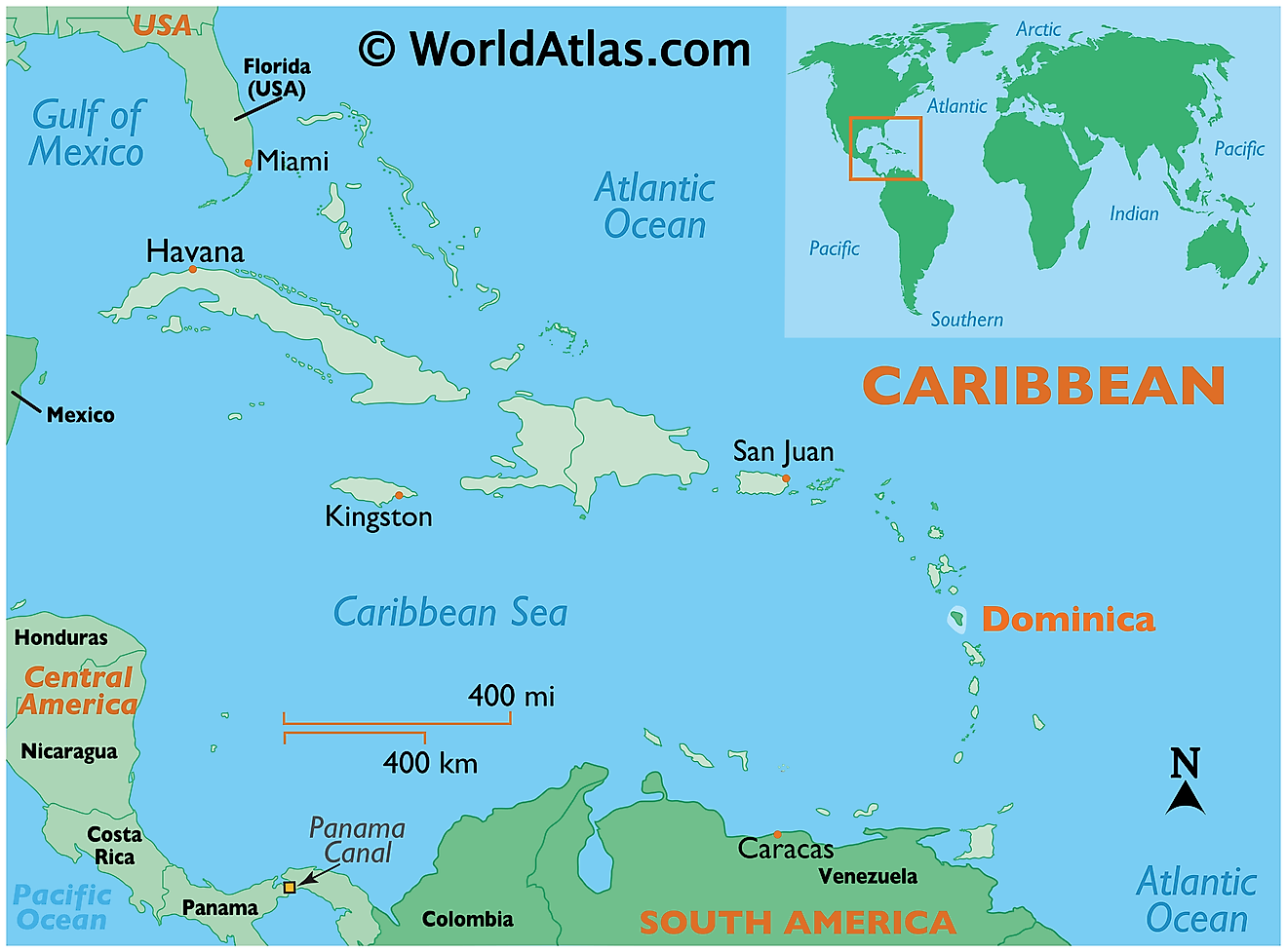 Dominica Maps & Facts - World Atlas