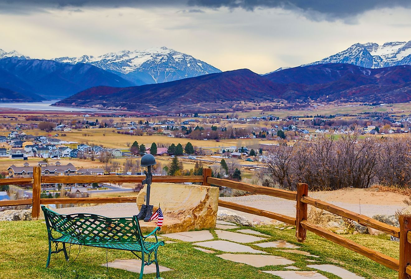 Memorial Hill Heber City, Utah.