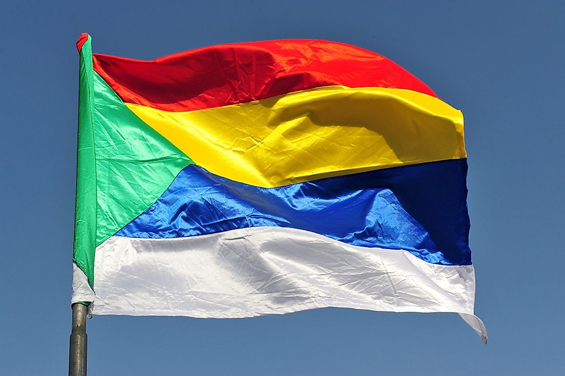 The flag of the Druze religion. 