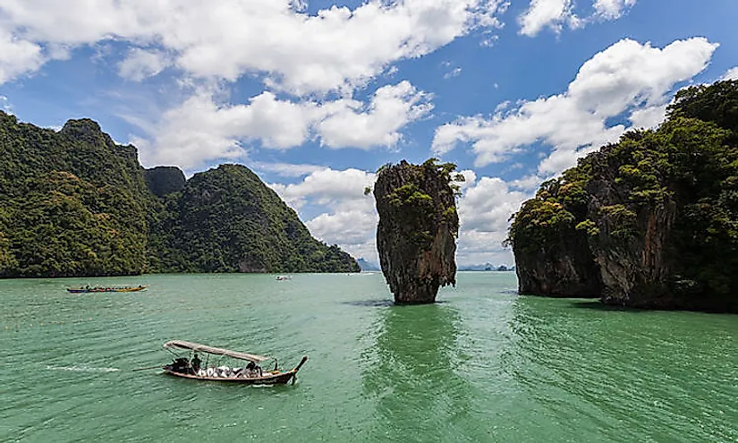 Phang Nga National Park in Thailand.