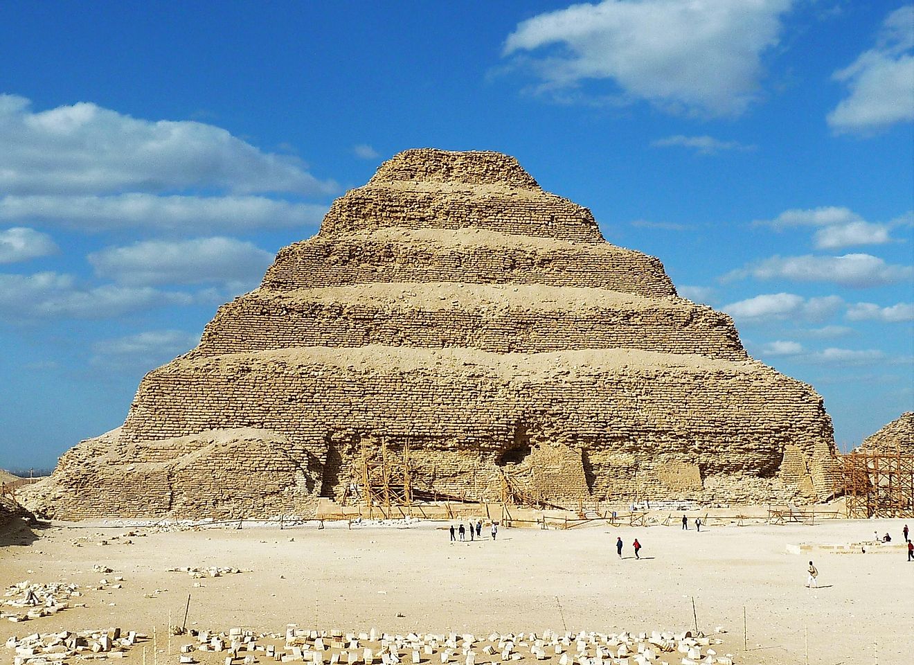 Step pyramid of Djoser in Saqqara. Image credit: Murat Hajdarhodzic/Shutterstock.com