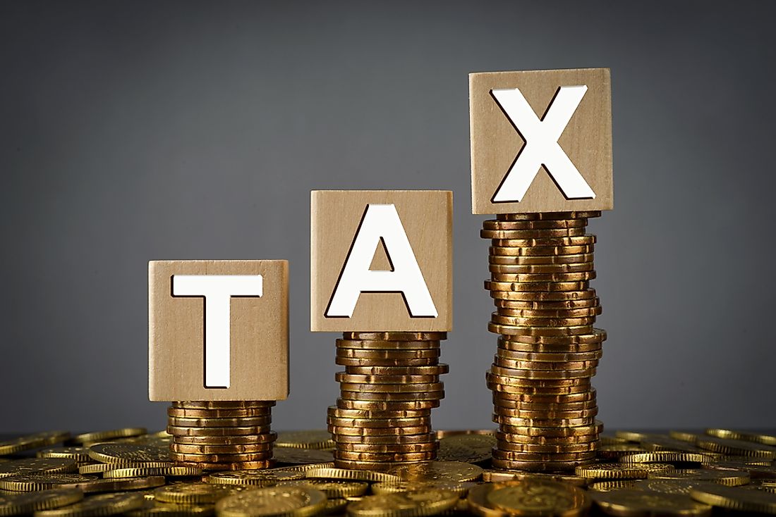 An annual income tax is usually imposed by the government on working individuals. 