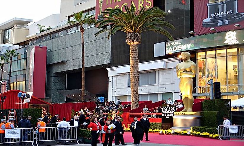 Academy Awards ceremony, one of the most prestigious events in the world of cinema.