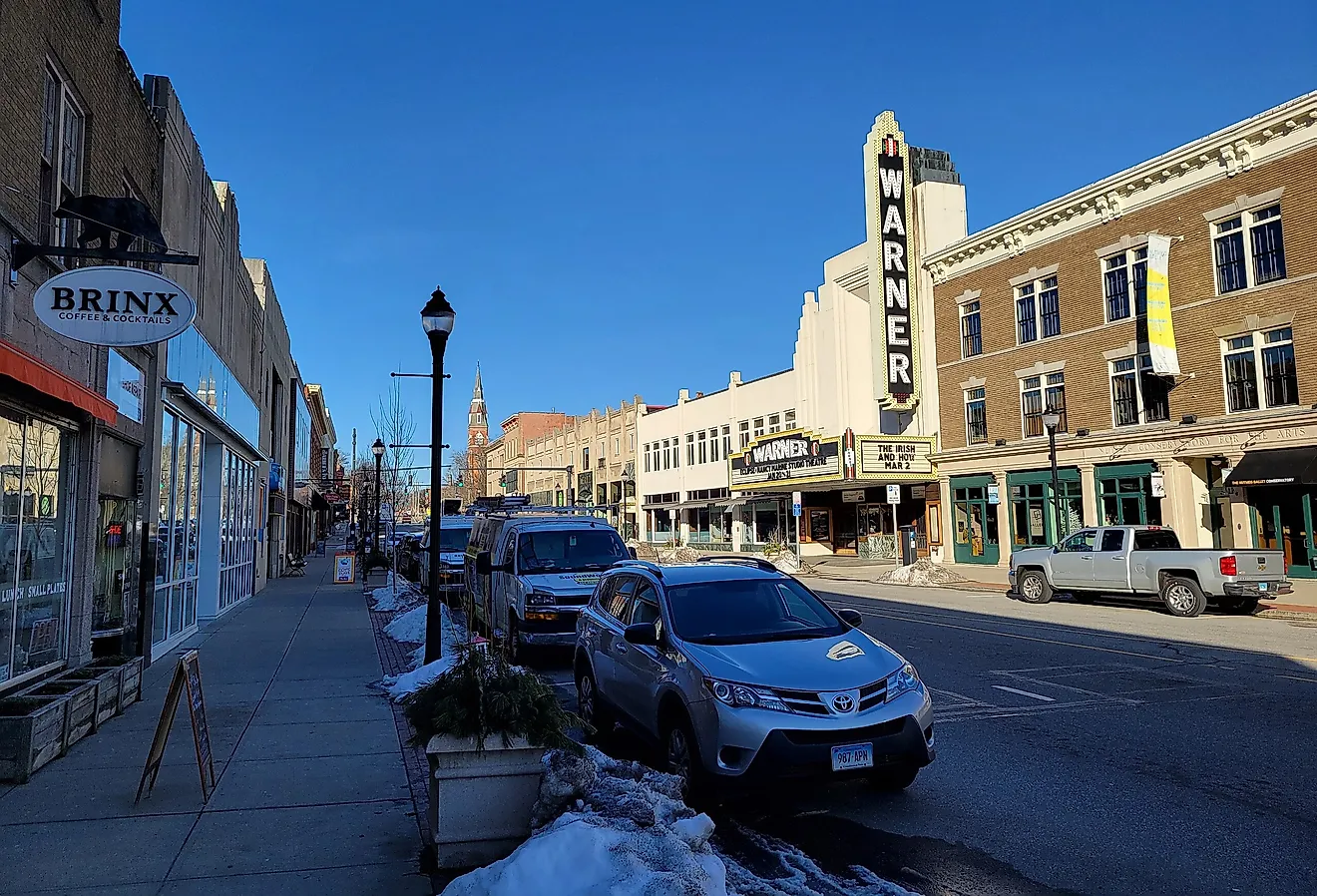 Main Street, Torrington, Connecticut. Image credit John Phelan, CC BY 4.0 , via Wikimedia Commons