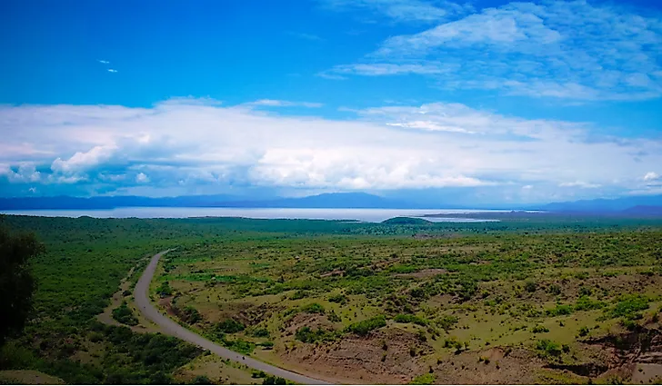 Chamo and Abaya Lakes in the Ethiopian Rift Valley. 