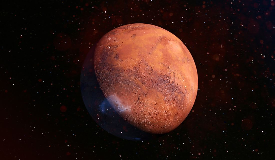 The length of a day on Mars is similar to that of Earth.
