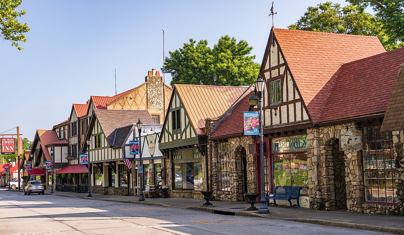 Hollister, Missouri. Editorial credit: Rosemarie Mosteller / Shutterstock.com