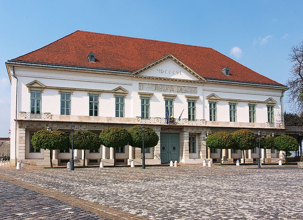 The Sandor Palace in Hungary.