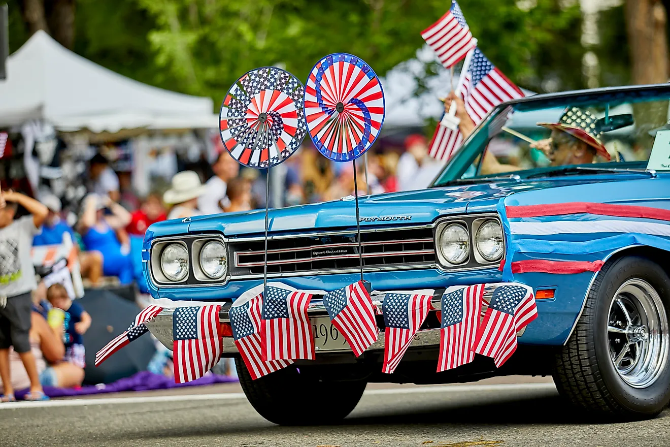 4th of July Parade in Prescott, Arizona (Editorial credit: Pamela Au / Shutterstock.com)
