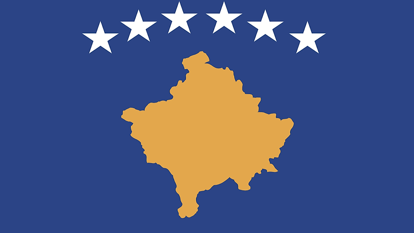 Map of Kosovo