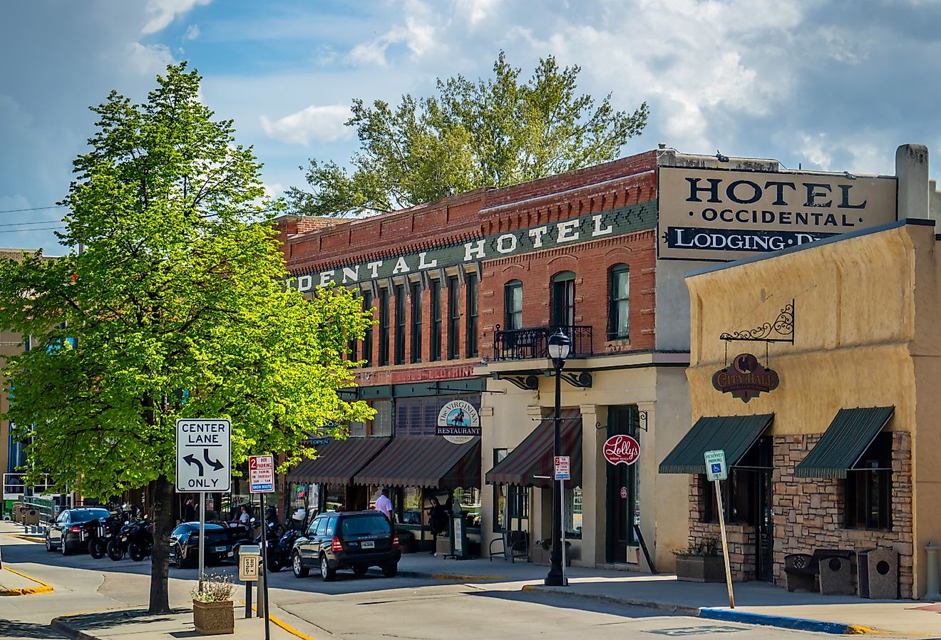 The Occidental Hotel in Buffalo, Wyoming. Image credit Cheri Alguire via Shutterstock