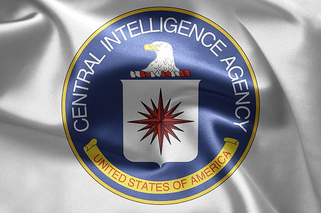 The flag of the CIA. 