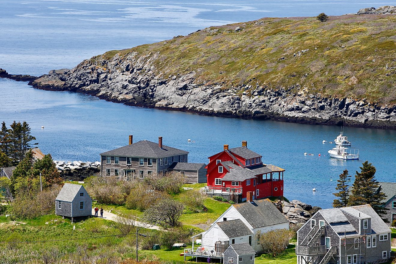 View from Monhegan Island, Maine