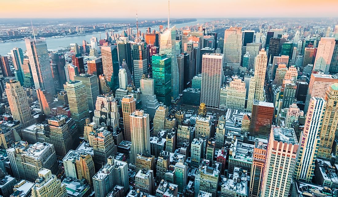 Manhattan is the most populous of New York City's five boroughs.