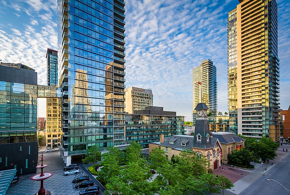 Yorkville, in central Toronto, has gone through major transformations in recent decades. 
