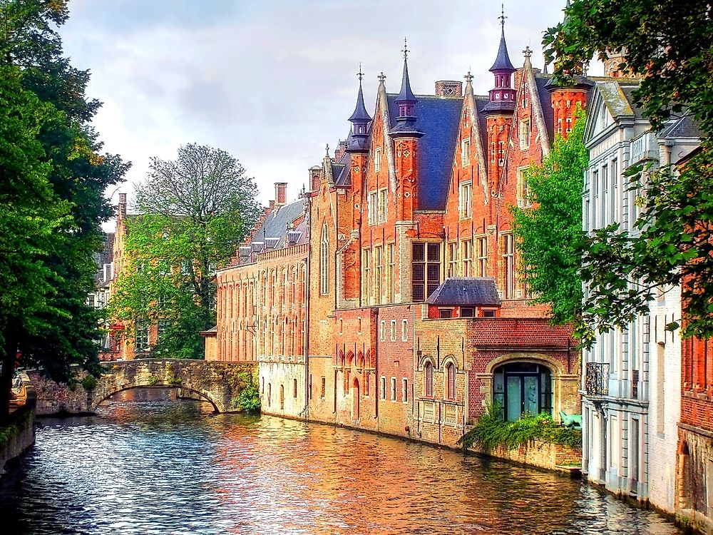 Beautiful Bruges, Belgium. 