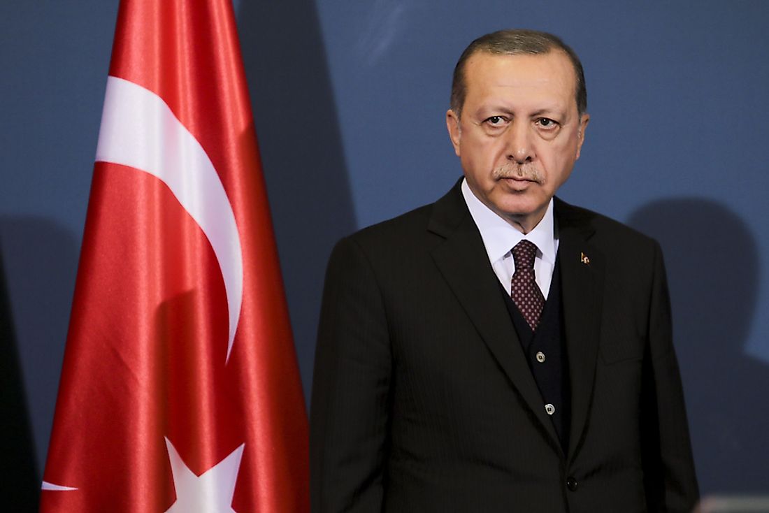Recep Tayyip Erdogan. Editorial credit: Sasa Dzambic Photography / Shutterstock.com. 
