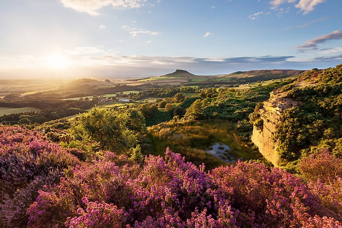 Britain refers to the island of Great Britain. 