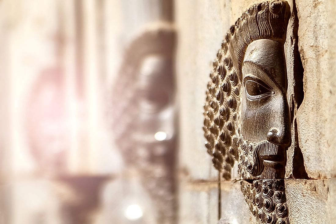 Persepolis, the capital of the First Persian Empire.