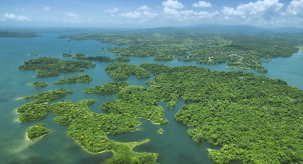 The Panama Canal is one of two places where the Atlantic and the Pacific Oceans meet. 