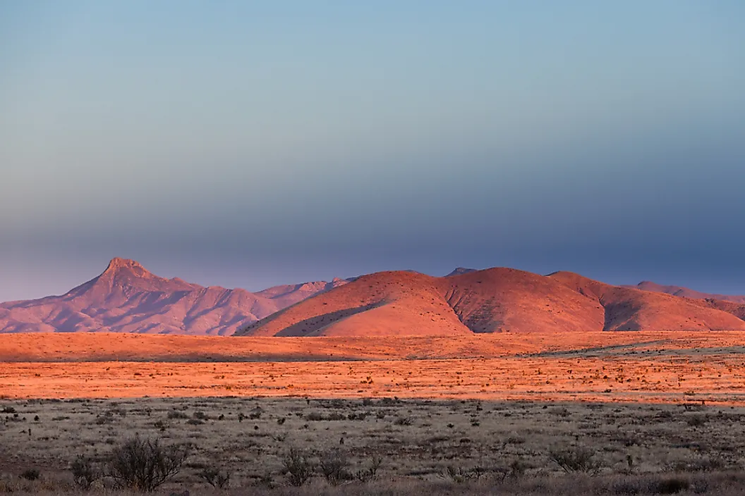 The Pendejo Cave is located in the desert of New Mexico.