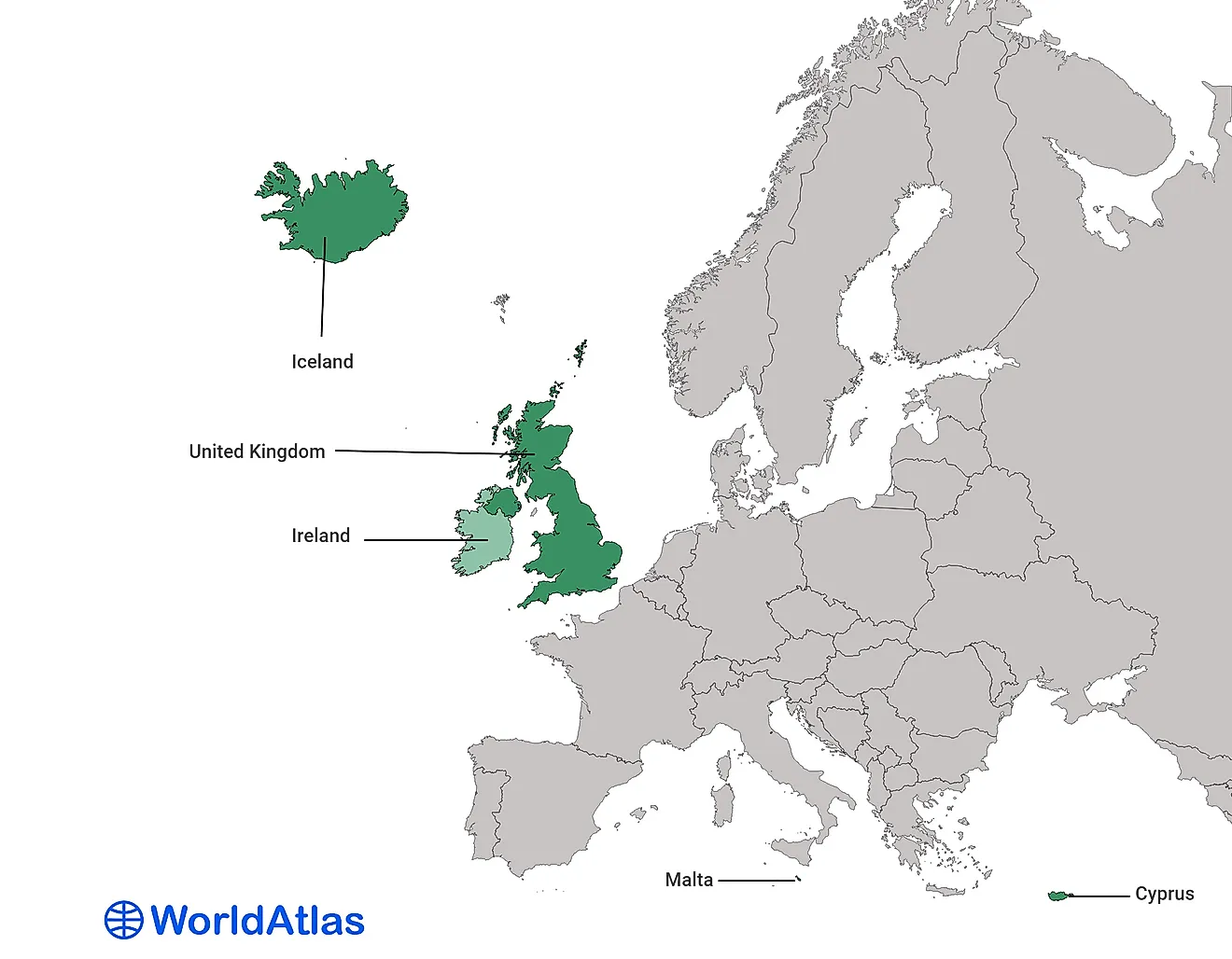Western European Countries - WorldAtlas