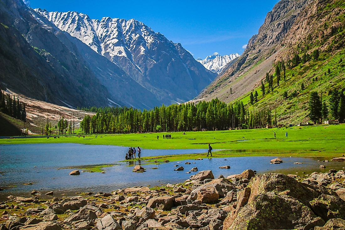 Mahodhand Lake, Pakistan. 