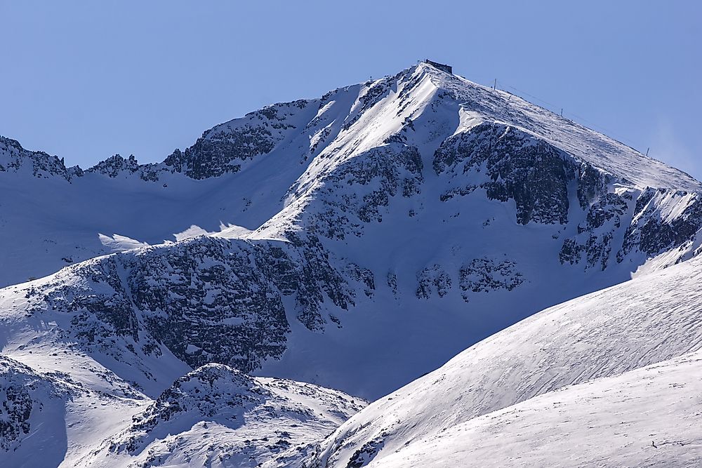 Musala Peak, Bulgaria. Musala is the highest peak in the Balkans. 