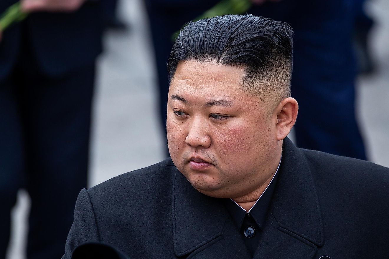 Kim Jong-Un, the current leader of North Korea
