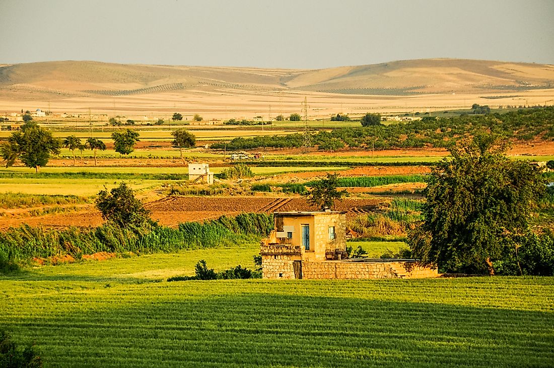 A pre-Civil War image of the Syrian countryside. 