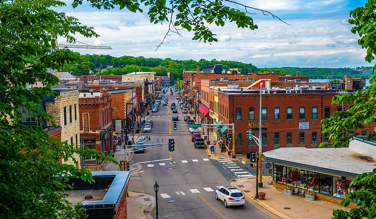  The beautiful downtown area of Stillwater, Minnesota. Image credit: Cavan-Images / Shutterstock.com. 
