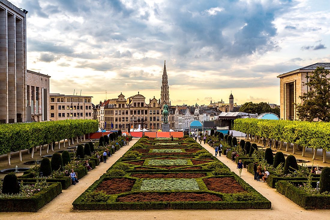 Brussels, the de facto capital of the European Union. 