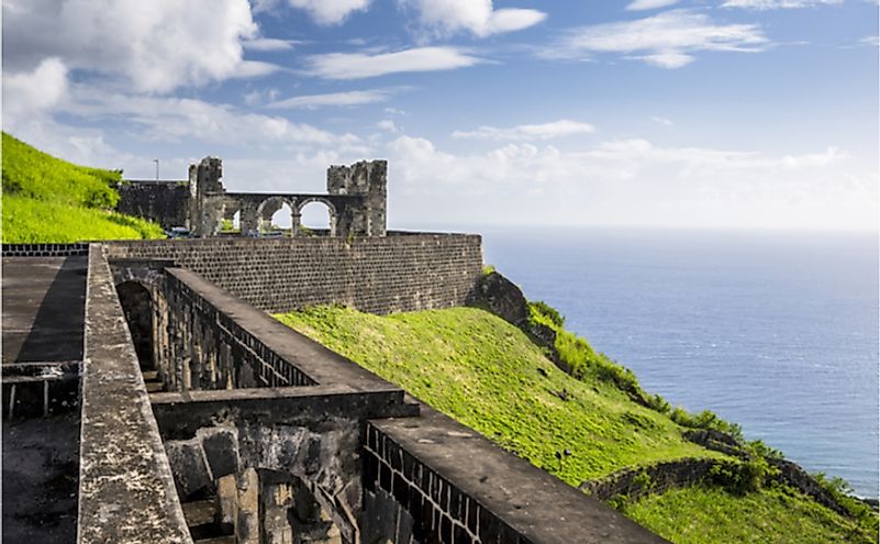 Brimstone Hill Fortress in St. Kitts.