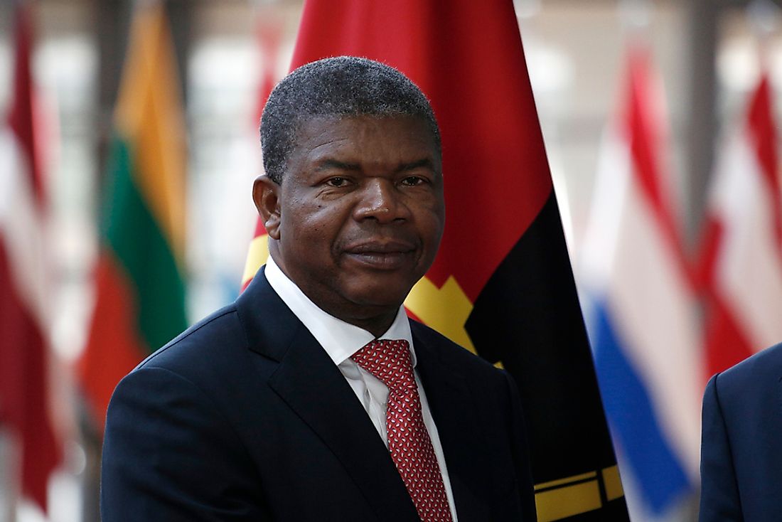 João Lourenço, the president of Angola. Editorial credit: Alexandros Michailidis / Shutterstock.com.