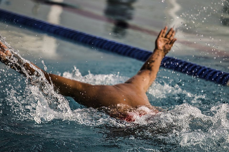 Swimmer Michael Phelps specialized in butterfly, backstroke and medley events.