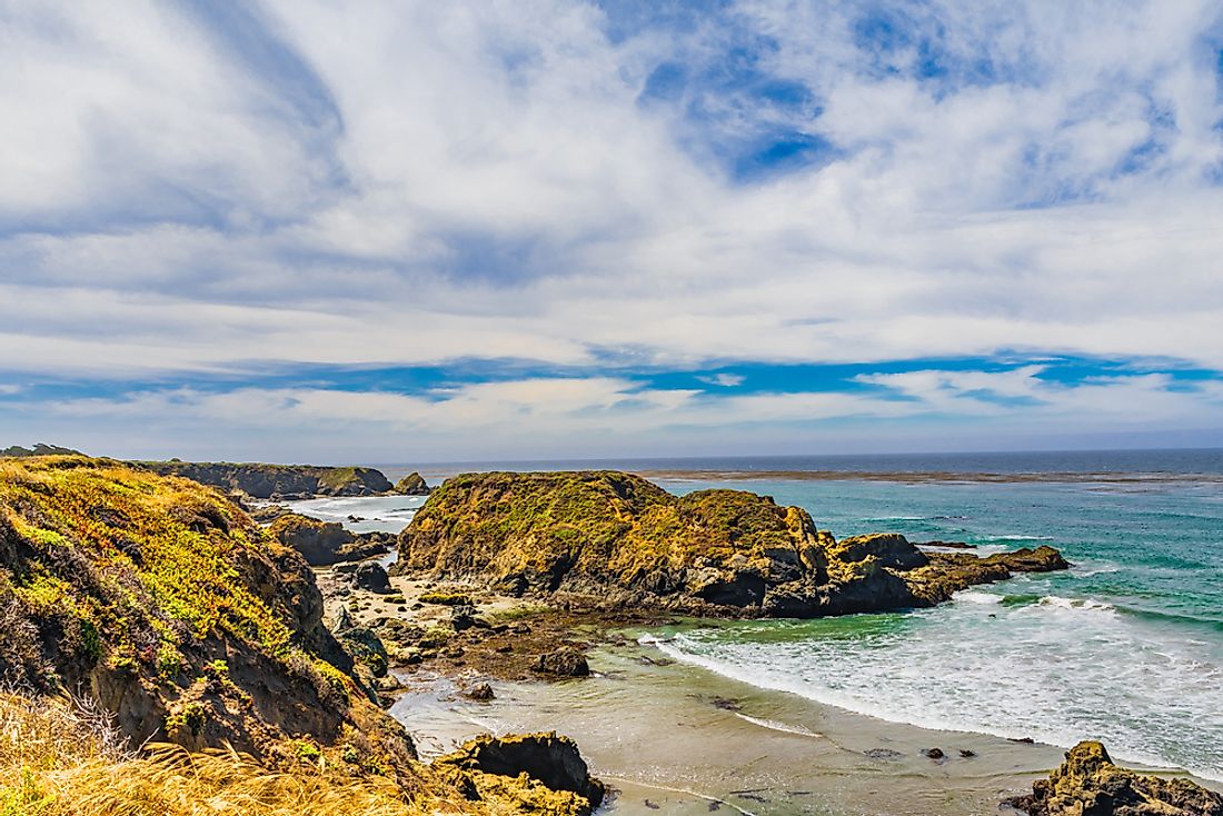 California boasts one of the longest coastlines in the United States. 