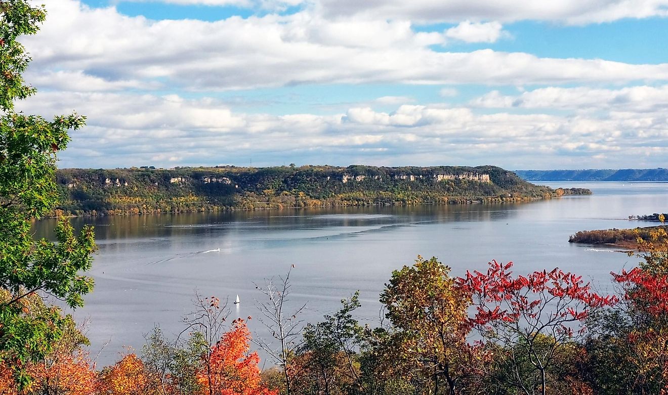 Lake Pepin in Fall